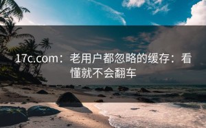 17c.com：老用户都忽略的缓存：看懂就不会翻车